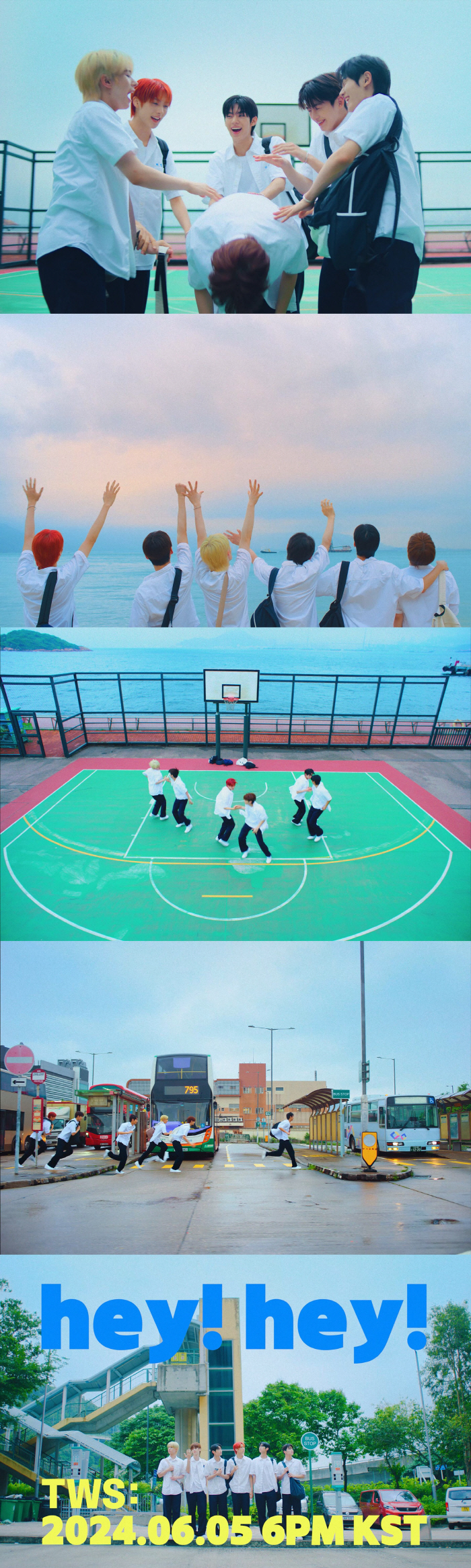 투어스, 선공개곡 '헤이! 헤이!'로 '첫만남' 장기흥행 잇는다…MV 티…