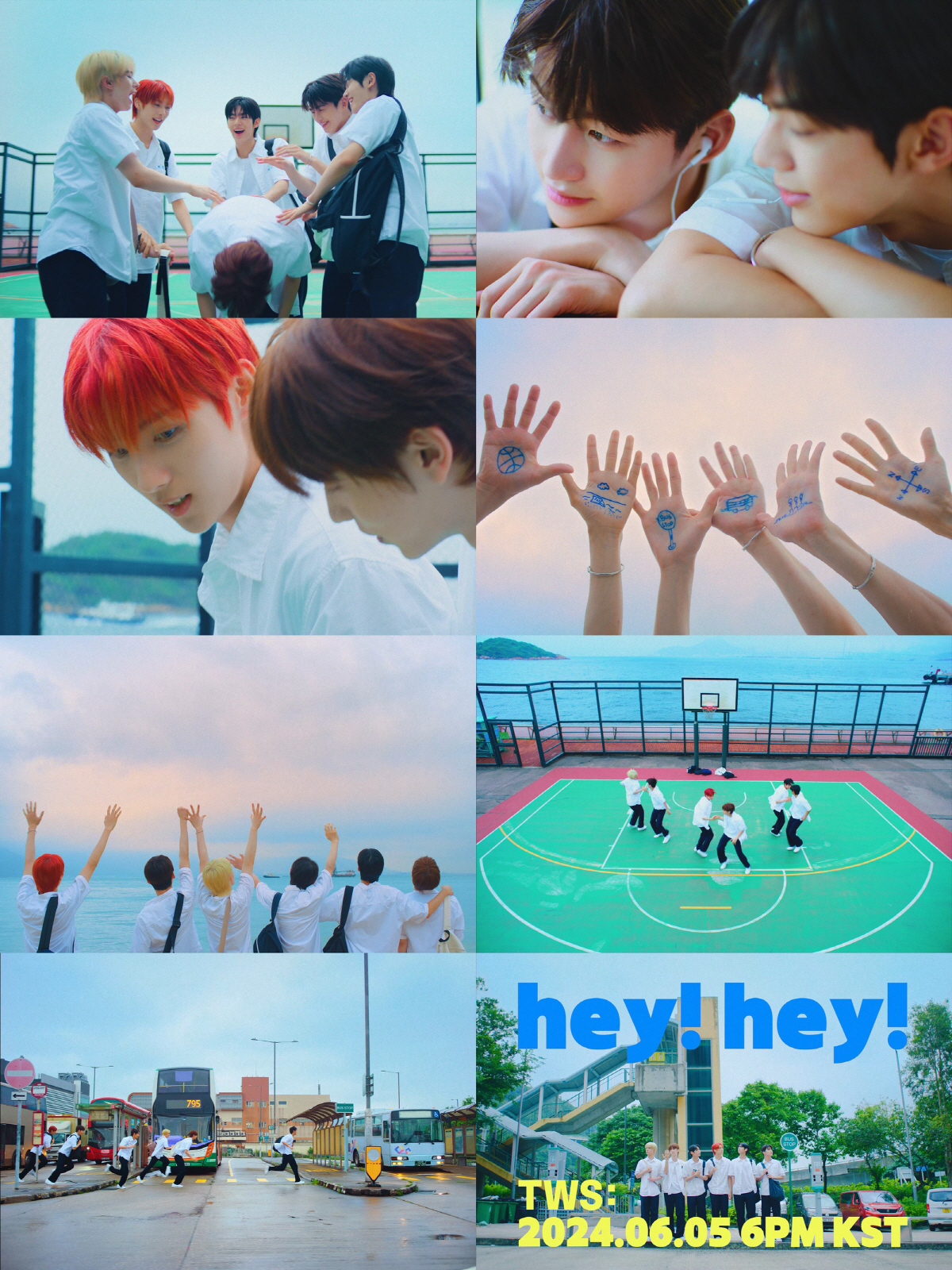 투어스, 선공개곡 '헤이! 헤이!'로 '첫만남' 장기흥행 잇는다…MV 티…