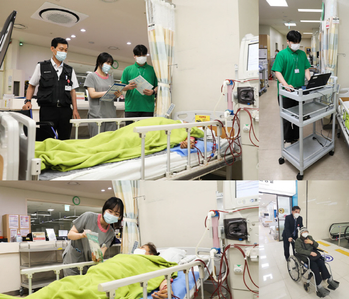 보호자 없이도 안전하고 빠른 투석…한림대동탄성심병원, '휴블런스' 서비스…