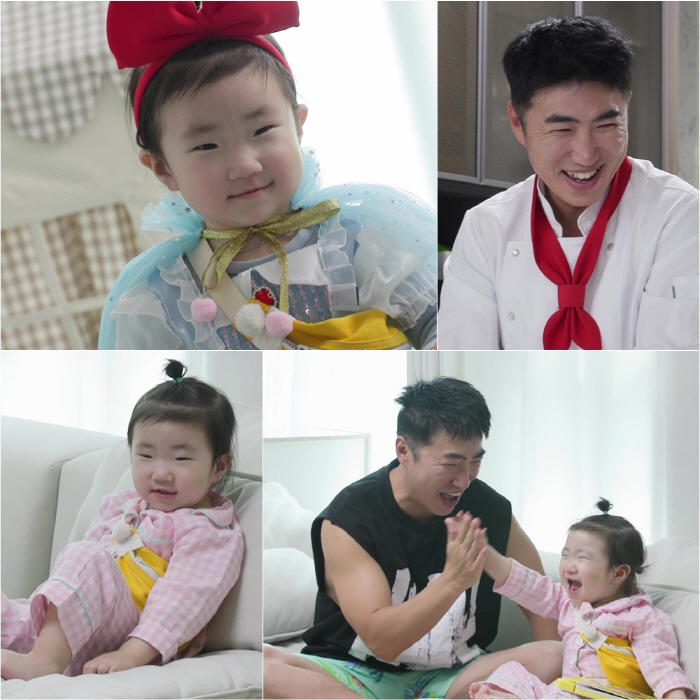 장동민, '언어천재' 딸 최초 공개..22개월에 영어+한국어 마스터(슈돌…