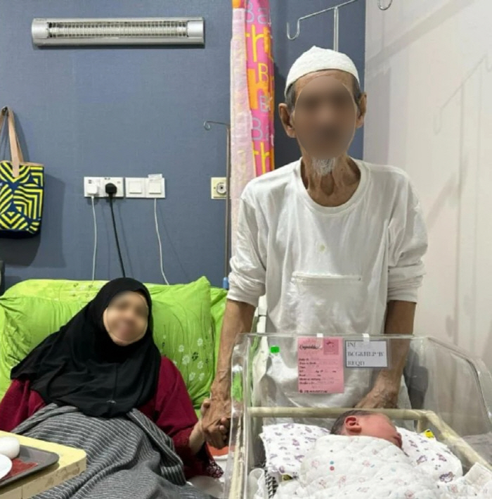80세 남편·42세 아내 첫딸 출산…"폐경된 줄 알았는데"