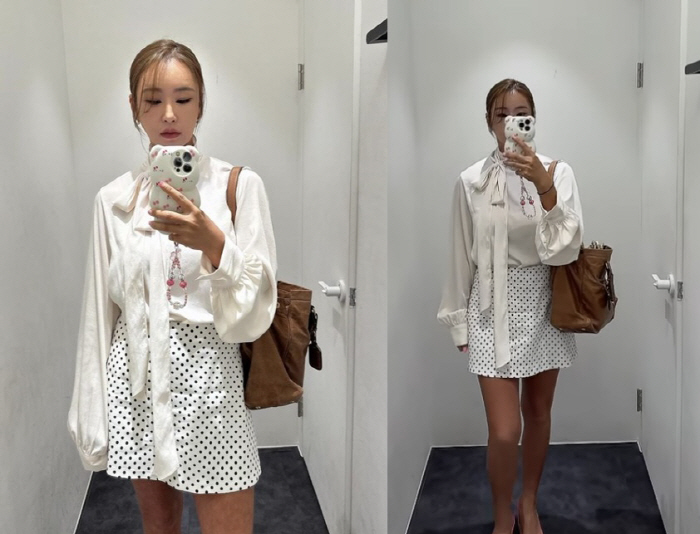 '13kg 감량' 배윤정, 하객룩에 드러난 '달라진 몸매'…살 빼고 예쁨…