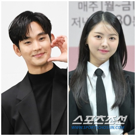 김수현·임나영, 귓속말로 불거진 열애설에 "사실무근"…초스피드 부인 [공…