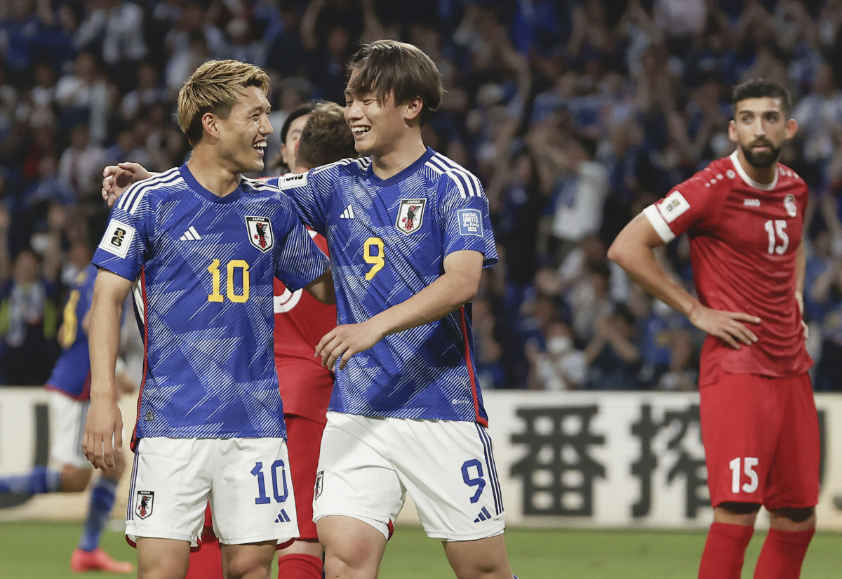 '24골 무실점' 일본 골골골골골, 시리아 5-0 완파! 6전 전승으로 …