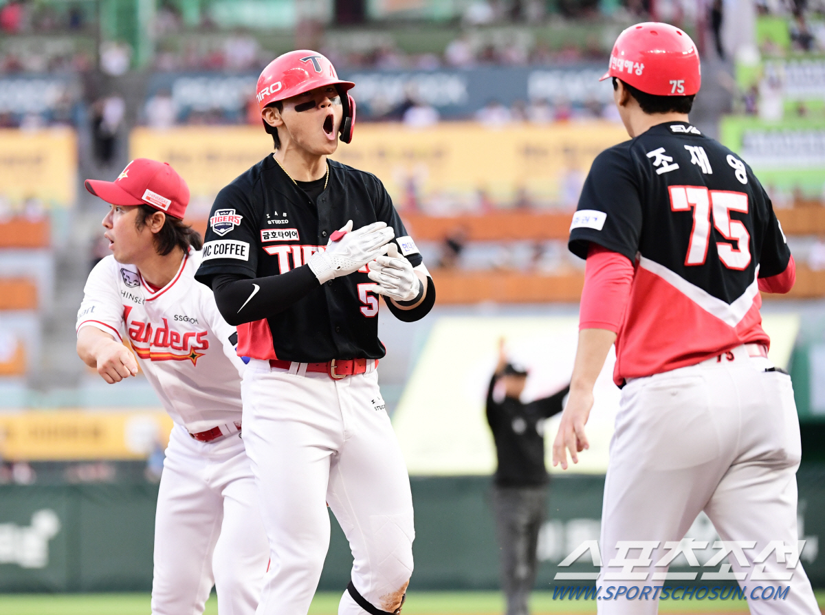 오심으로 돌입한 연장전, 그래도 웃었다! SSG, 갈길 바쁜 KIA에 역…