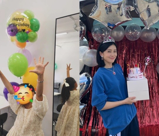 [SCin스타] "벌써 9살" 이보영, 생일 맞은 첫째 딸 향해 '엄마 …