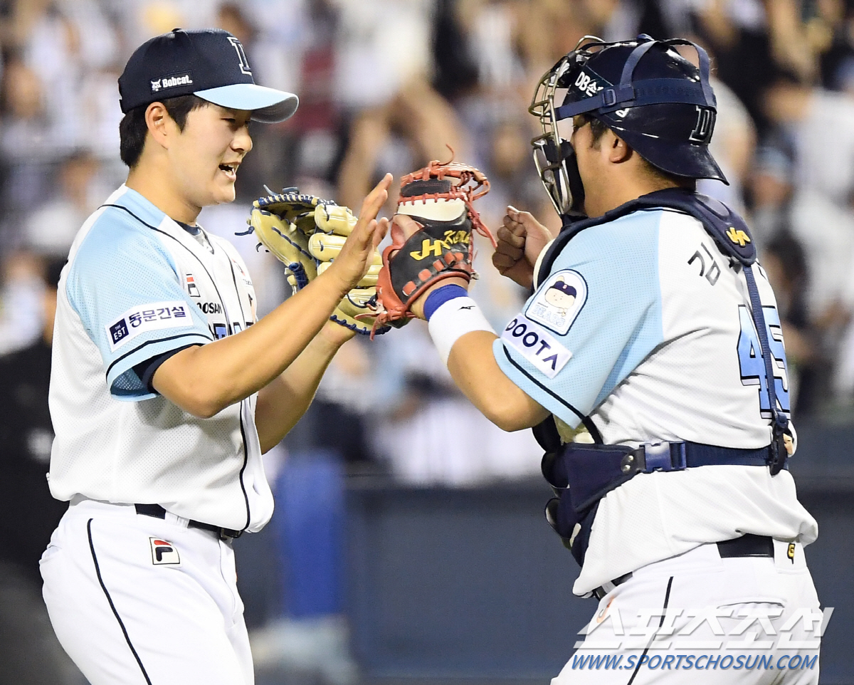 "택연이가 올라가면 무조건 이긴다." 이승엽의 결단. 153㎞ 김택연 마…