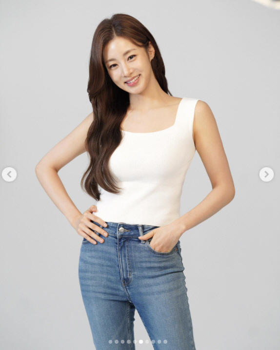 "애둘맘 맞아?" 강소라, 20kg 감량+긴 머리 '출산 전 리즈 미모'