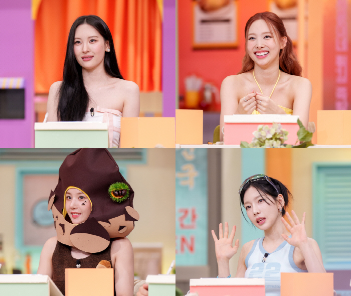 선미·나연·권은비, 신곡 홍보 쟁탈전..워터밤 여신들이 '놀토'에 뜬다