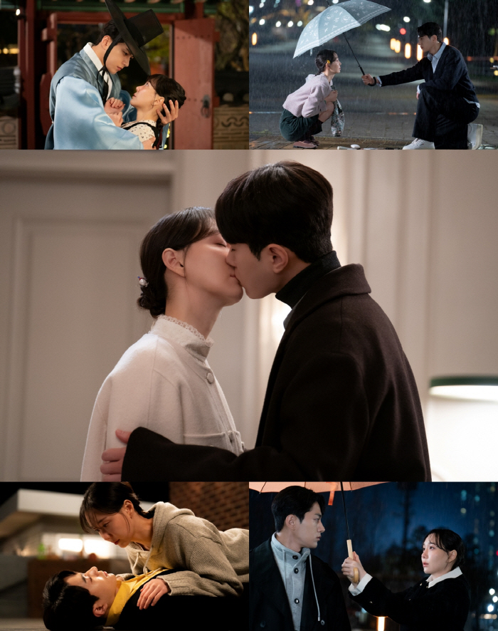 김명수♥이유영, 키스신 미공개 컷…보기만 해도 설렘 폭발 ('함부로 대해…