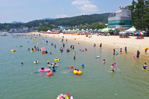 보성 율포 해수욕장 7월 6일 전남 첫 개장…손님맞이 분주