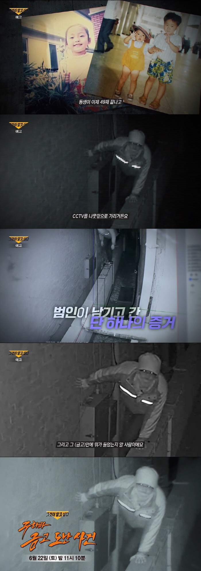 '그알', 故 구하라 금고털이범 4년만 찾는다 "키 180cm에 면식범"…