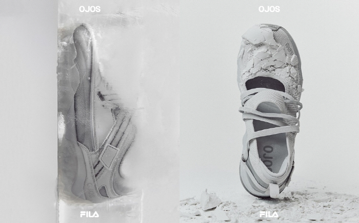 FILA, 디자이너 브랜드 '오호스(OJOS)' 컬래버 슈즈 출시