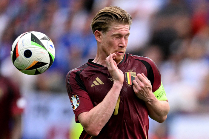 'KDB+아자르+루카쿠' 황금세대 끝은 무관인가...'한때 FIFA 1위…