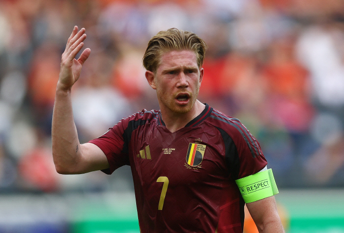 'KDB+아자르+루카쿠' 황금세대 끝은 무관인가...'한때 FIFA 1위…