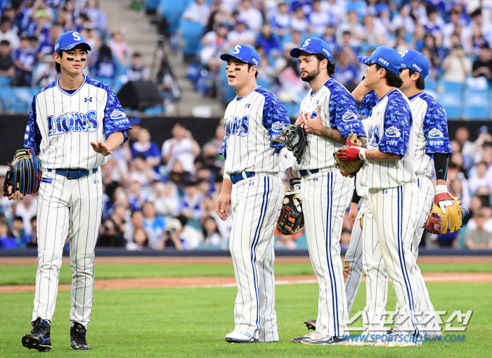 4연패→5연승→4연패→5연승→3연패...삼성, 공포의 롤러코스터 행보 도…