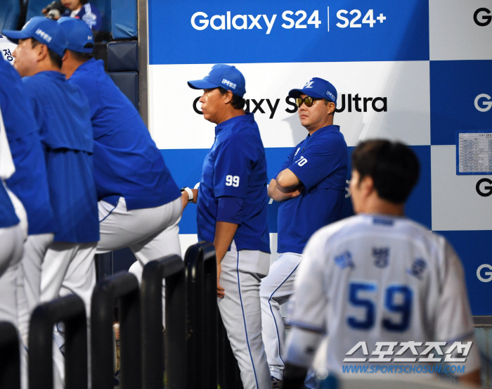 4연패→5연승→4연패→5연승→3연패...삼성, 공포의 롤러코스터 행보 도…