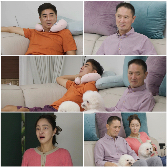 '서효림♥' 정명호, 일하는 장인어른 앞 눕방 "집안일 해본 적 없어" …