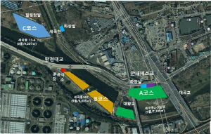 강남구, 탄천에 서울 최대 파크골프장…시범 거쳐 9월 정식운영