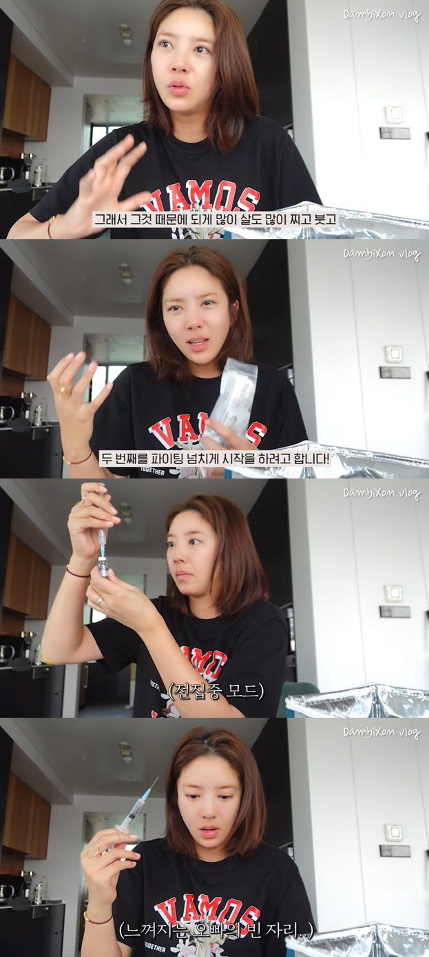 '이규혁♥' 손담비, 시험관 시작 "1차 실패해 울먹, 7kg 증가·배 …