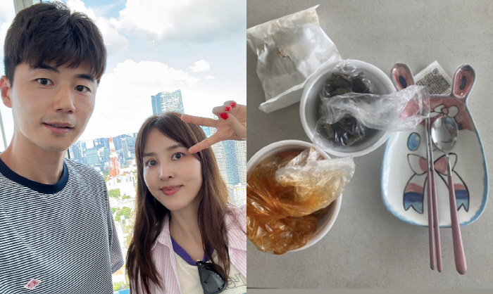 "너 좀 귀엽다" 한혜진, ♥기성용 '떡볶이 플러팅'에 감동