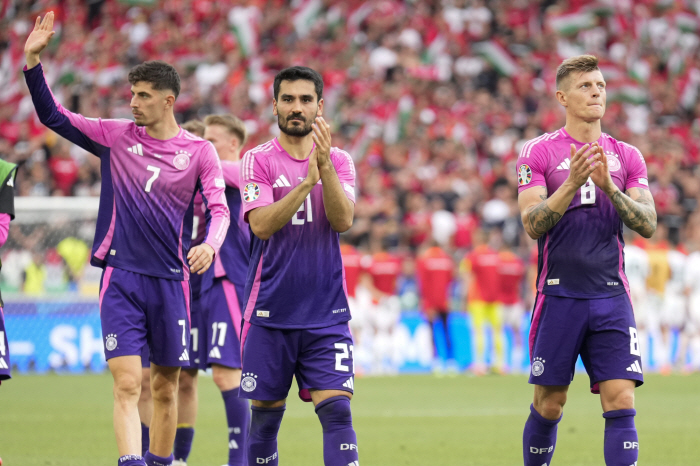 '전차군단의 위엄' 독일, '무시알라-귄도안 연속골' 헝가리에 2-0 승…