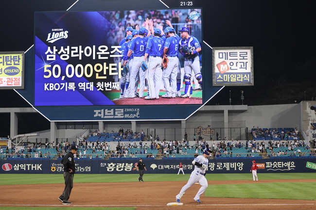 '박한이→이승엽→양준혁→김한수→구자욱' 전설들의 팀, 5만안타 대기록[대…