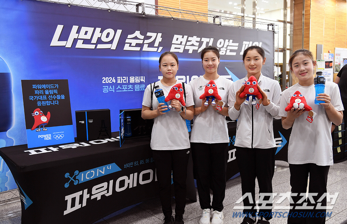 "진천에 온 '파워에이드X프리주' 깜짝기프트" 황선우X여서정X장우진 등 …