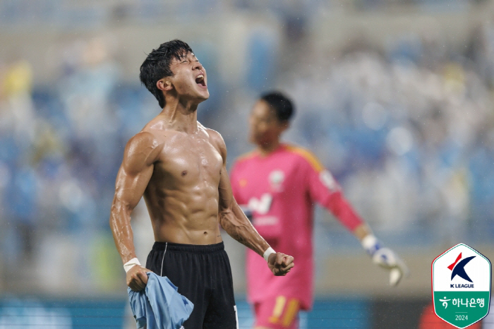 '황선홍 주먹 불끈!' 송창석 극장골로 광주 2-1로 꺾고 대전 2기 데…