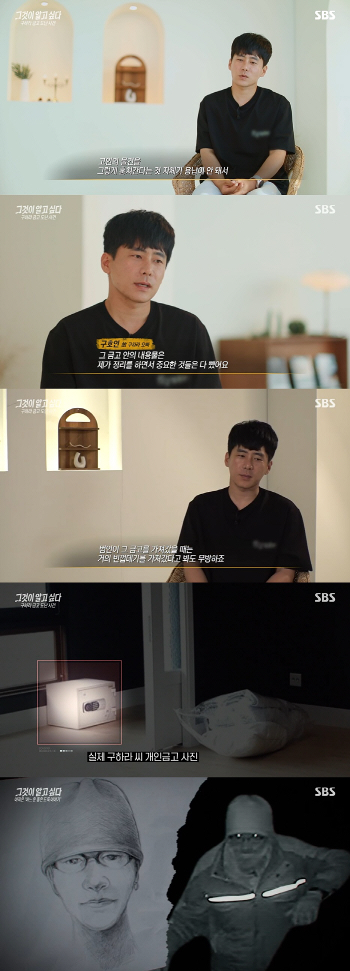 "범인이 훔친 구하라 금고, 빈껍데기였다…단순 절도 아냐" 친오빠 분노 …
