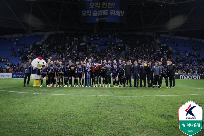 조성환 인천 감독, 이례적 경고성 메시지 "팀 방향성에 반하는 모습 나와…