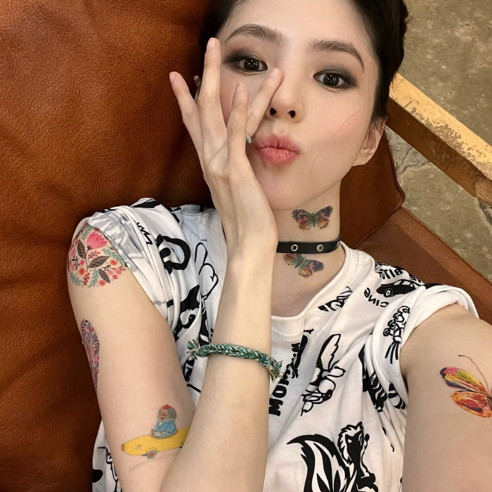 한소희, 팔·목에 가득한 타투..2천만원 들여 다 지우고 또?