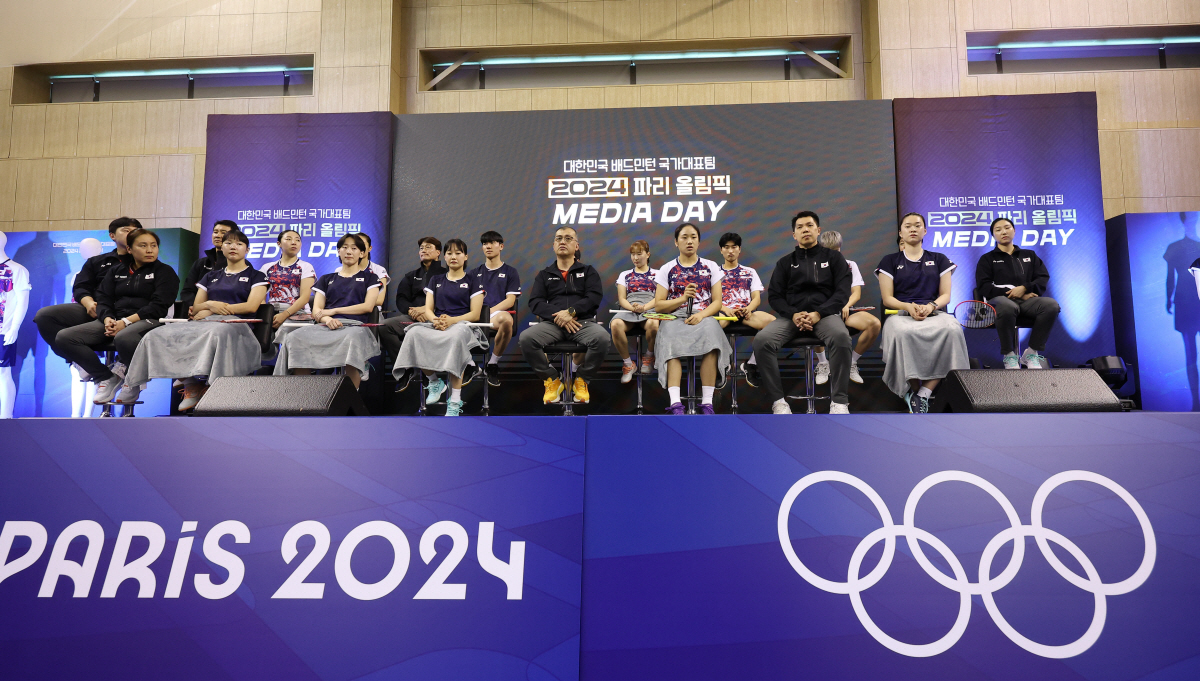 '안세영 보유국' 한국 배드민턴 "파리올림픽서 역대 최고 성적 도전!"