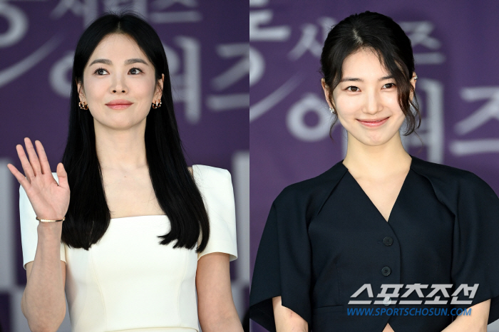 수지 "나는 ♥혜교 언니 바라기"→송혜교 '흐뭇 미소' ('BSA 핸드프…