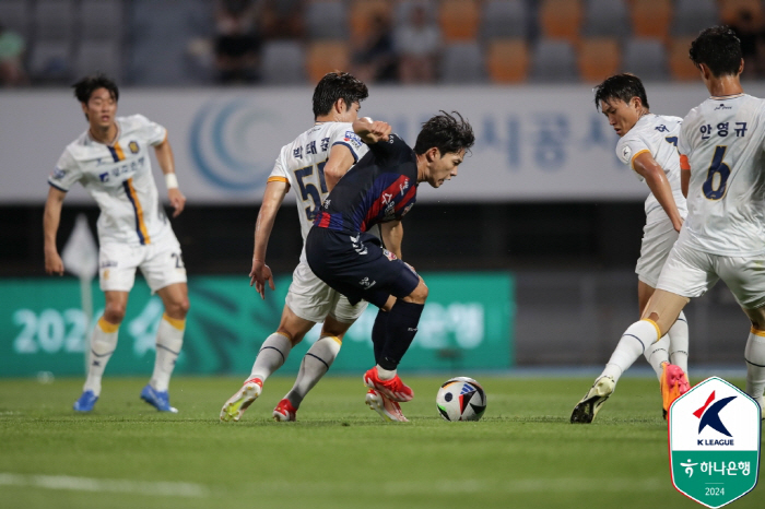 [K리그1 현장리뷰]'정승원 천금 결승골' 수원FC, 광주 1-0 제압하…