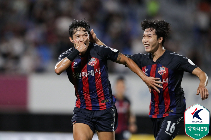 [K리그1 현장리뷰]'정승원 천금 결승골' 수원FC, 광주 1-0 제압하…