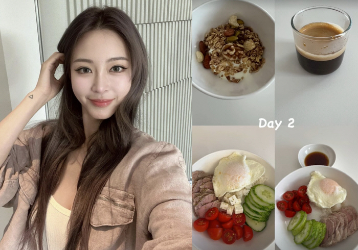웨딩드레스 입은 한예슬, 결혼식 앞두고 관리 중? 철저한 여배우 식단