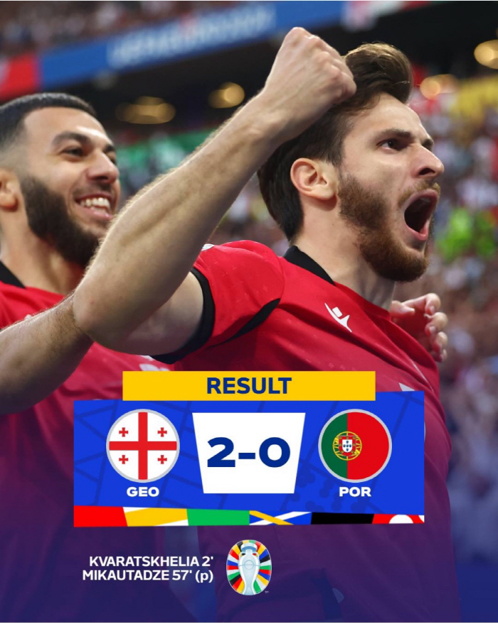 '유로 역사상 가장 큰 이변' FIFA랭킹 74위 조지아, FIFA랭킹 …