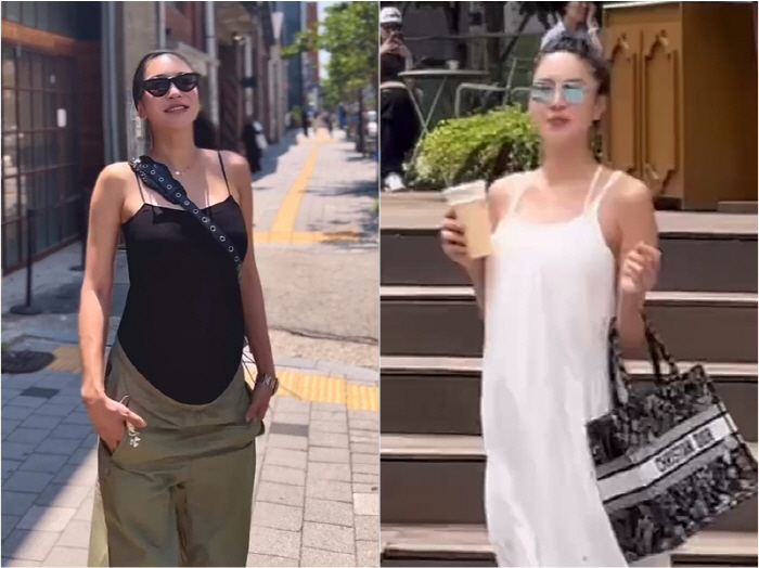 "이 몸매가 어떻게 만삭이야?"…김윤지, 9개월차 D라인 '실종'?