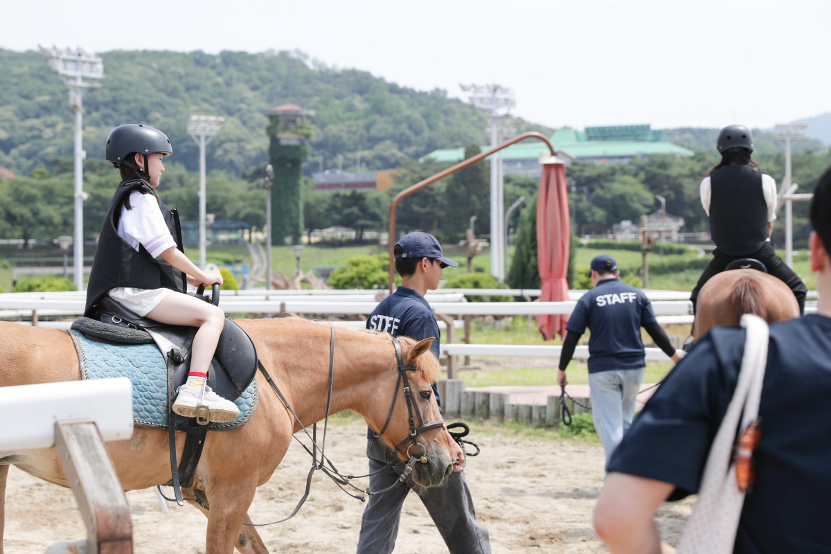 [경마] 말과 함께하는 색다른 경험, '도심 속 승마체험' 하반기에 다시…