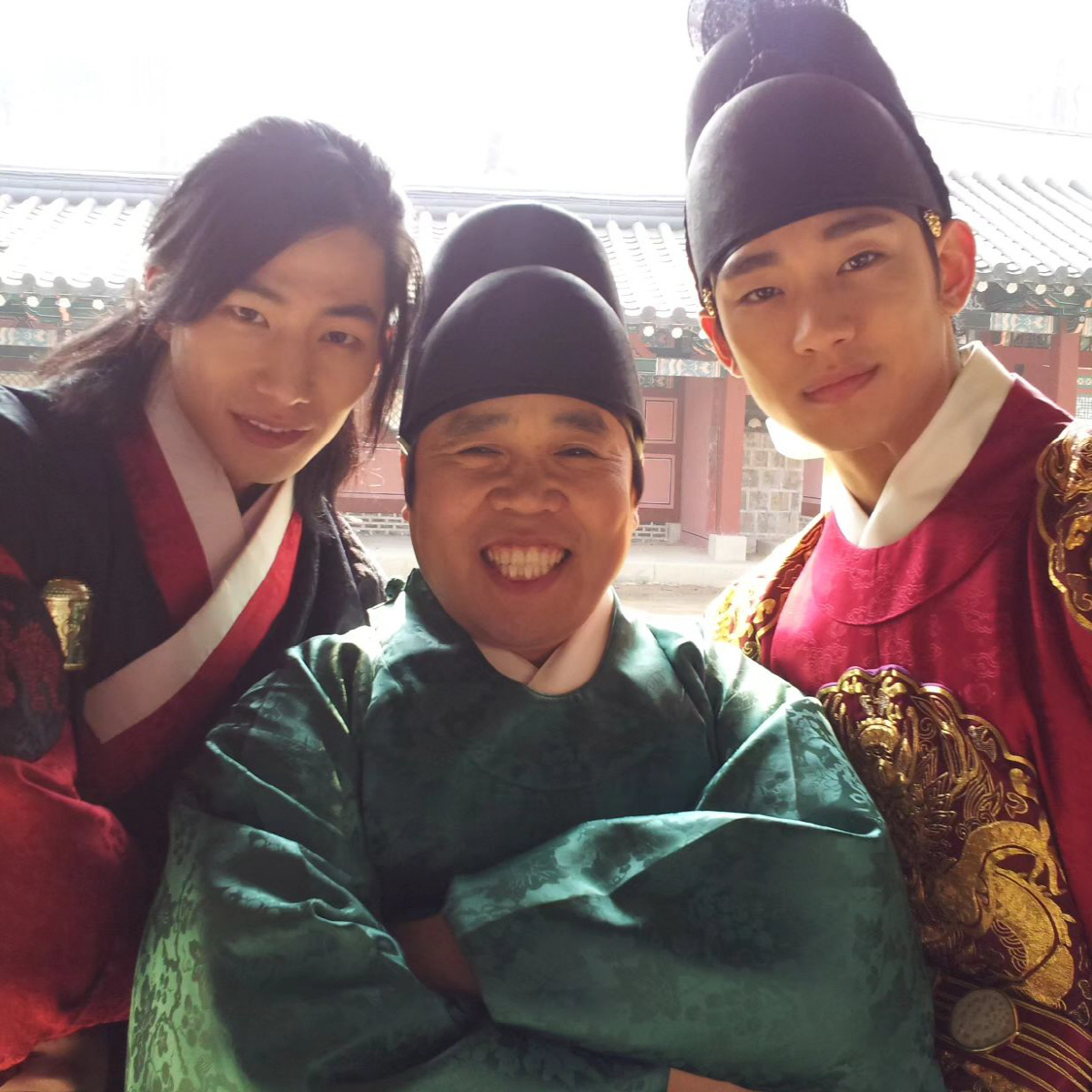 '해품달' 김수현X한가인, 12년만 공개된 비하인드컷 "보물같은 사진"