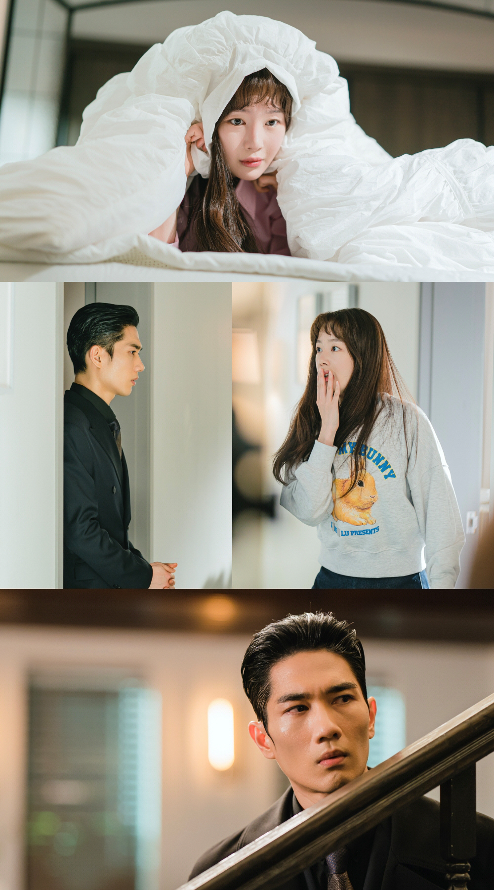 "로맨스 급발진"…엄태구♥한선화, 입술 접촉사고→사회적 거리두기 '서먹'…