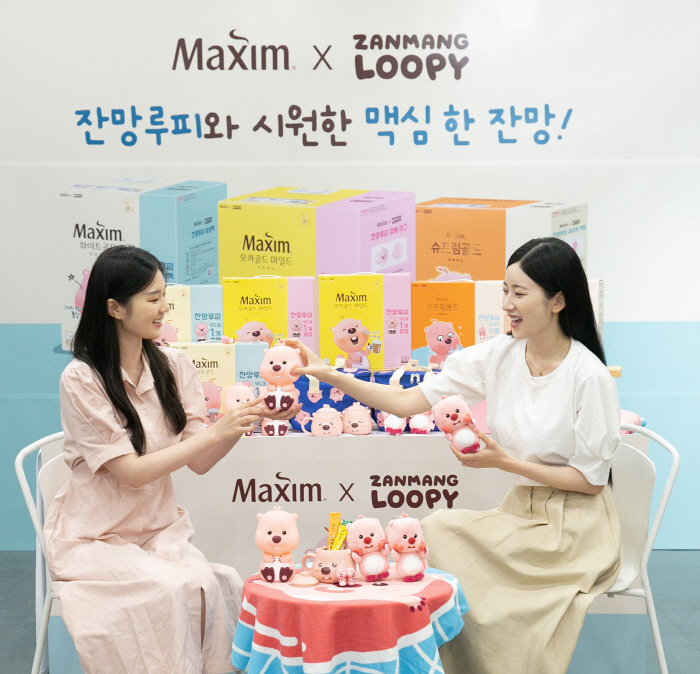 동서식품, 맥심 커피믹스 X 잔망루피 스페셜 패키지 선보여