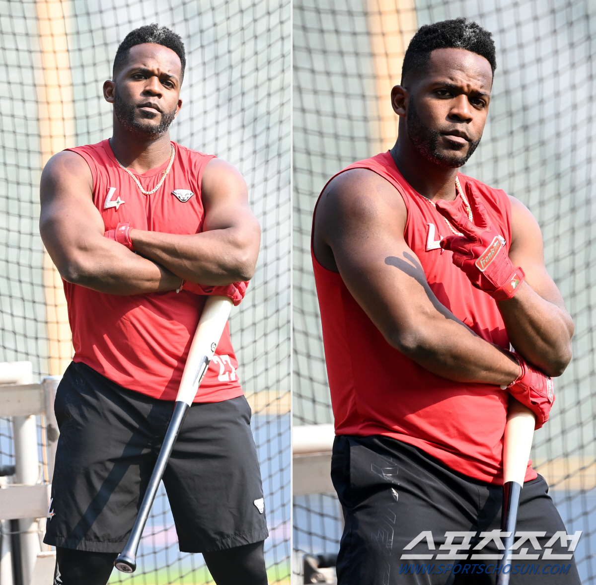 '올스타 뽑힐 만하네' 흥부자 에레디아의 카메라 앞 매력 발산, 야구도 …