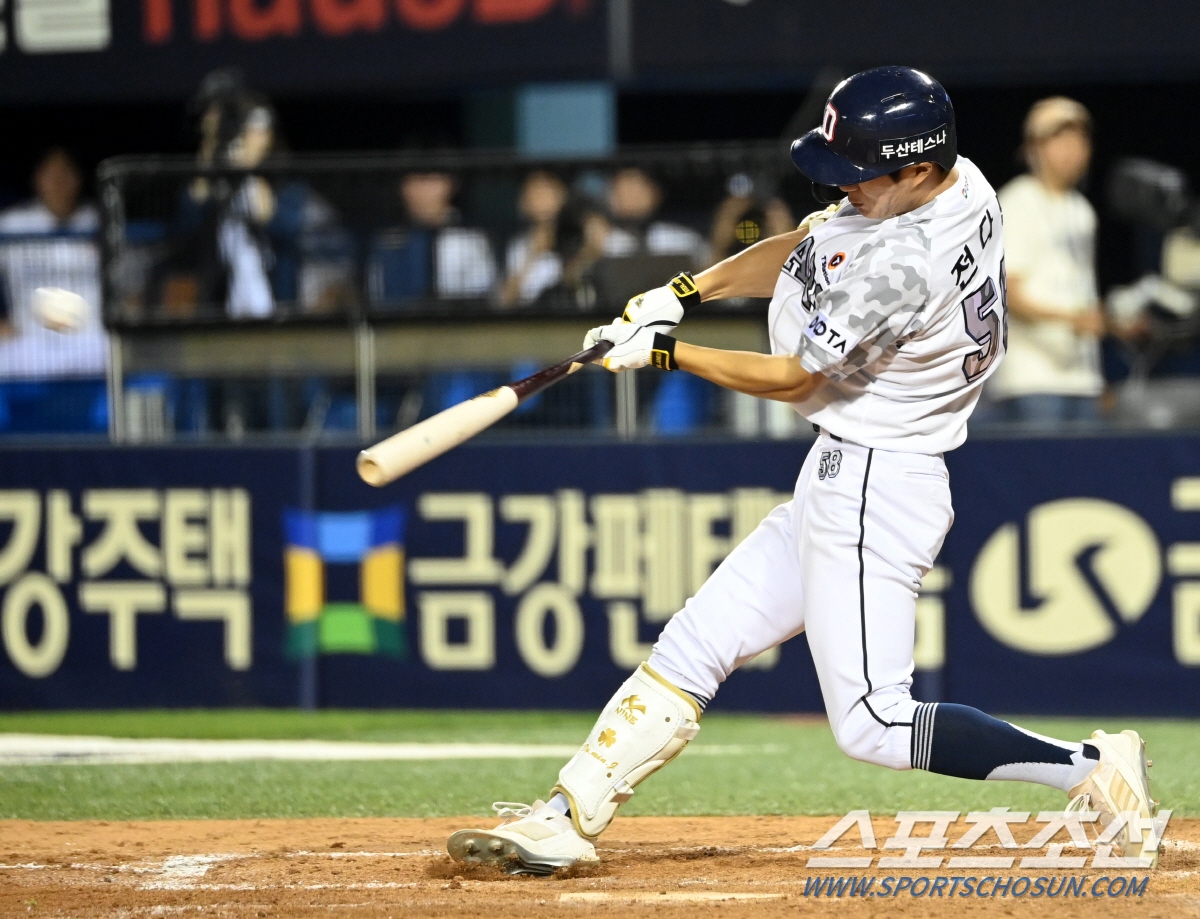 화수분 말랐다고? 제2의 정수빈이 뜬다. 데뷔 첫 안타+타점+적극적인 주…