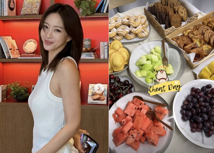 다이어트하던 한예슬, 치팅데이 폭풍먹방..♥연하남편도 놀랄 반전