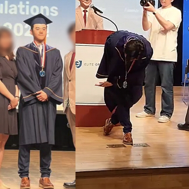 "가문의 영광" 윤민수子 윤후, 이젠 美 명문대생...'노스캐롤라이나대학…