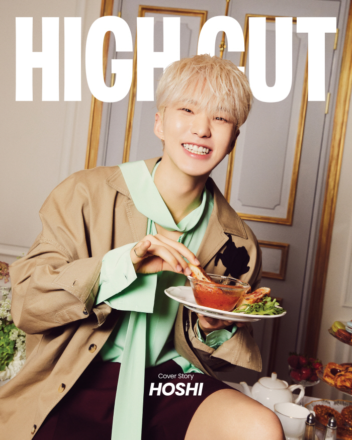 세븐틴 호시, 청량 비주얼로 김치 알리는 'K팝 호랑이'…'하이컷' 커버…