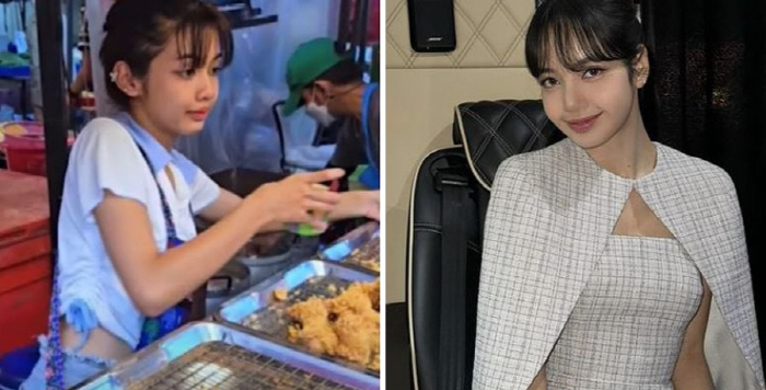 '블랙핑크' 리사와 닮은 꼴 17세 소녀 "연예계 진출 희망"