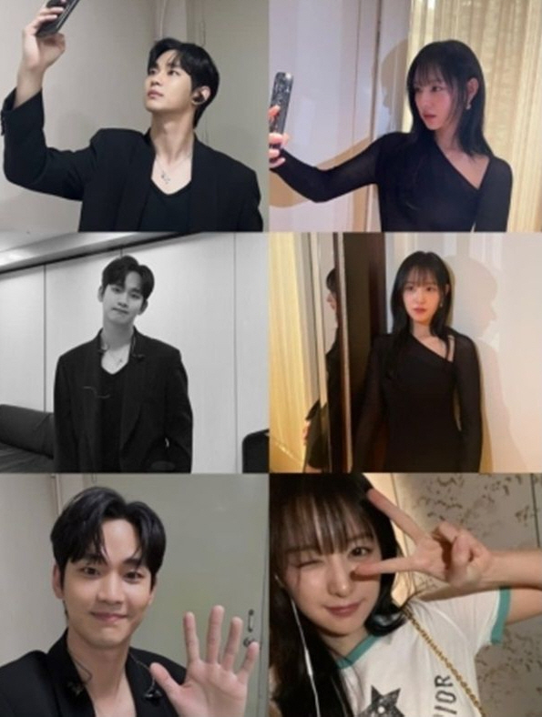 [SC이슈] '김새론 셀카' 보고 놀란 김수현, 김지원 '♥현커' 의혹에…